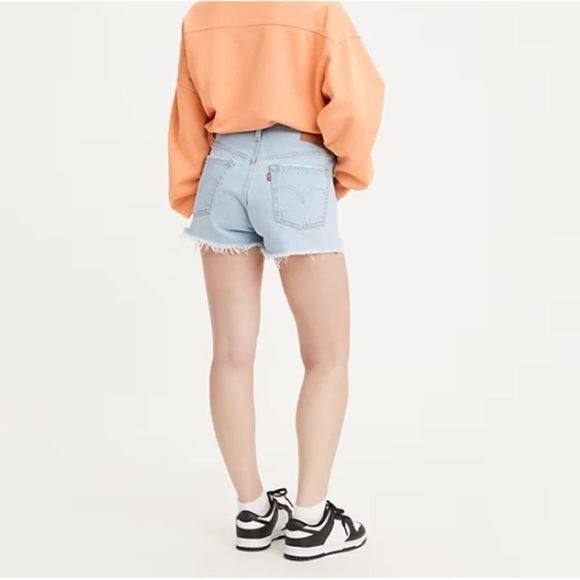 Levi's 501 High Rise Jean Shorts - Picture 8 of 8
